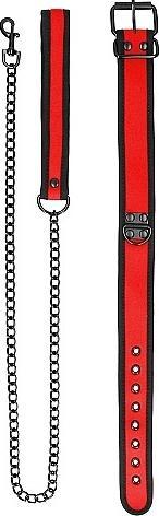 Image du produit Ouch! Ouch Puppy Play - Neoprene Collar With Leash