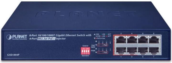 Immagine prodotto Planet Gsd-804p (8 porte)