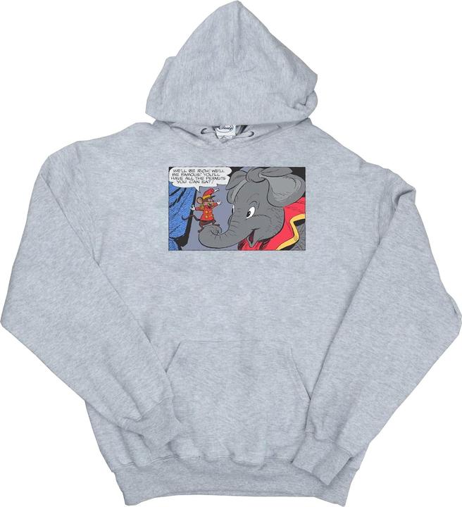 Immagine prodotto Disney Dumbo Rich And Famous Felpa con Cappuccio Uomo (L)
