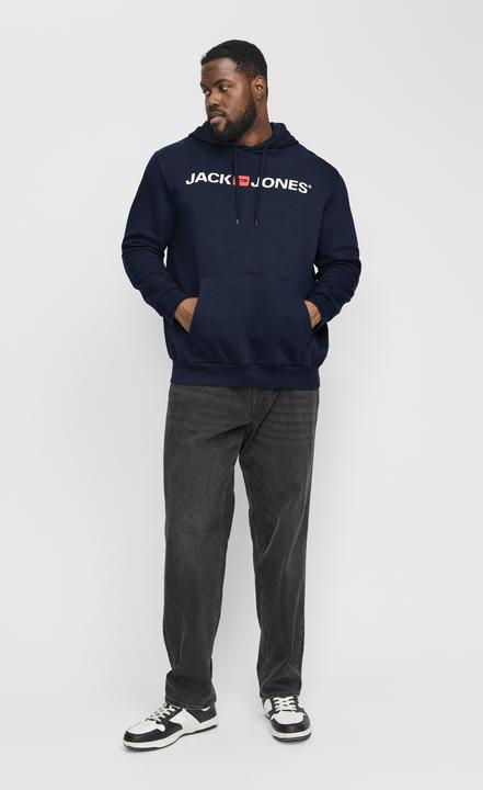 Actual product image Jack & Jones Plus Logo Hooded Jumper Hooded Jumper (7XL)