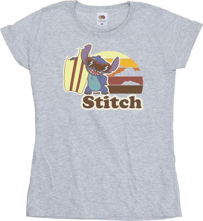Disney Lilo And Stitch Bitten Surfboard TShirt (XXL)