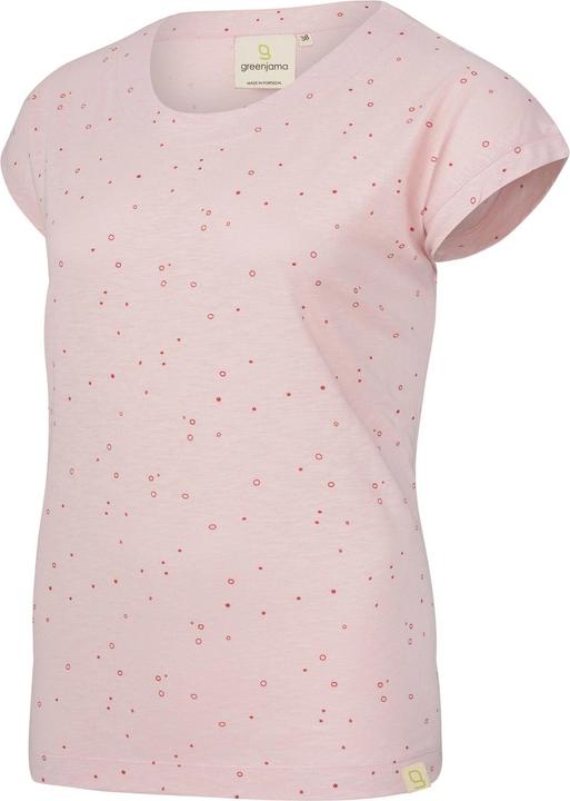 greenjama T-Shirt Slub Jersey mit Druck