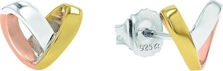 Produktbild Amor Ohrschmuck für Damen, 925 Sterling Silber | Herz (Silber 925)