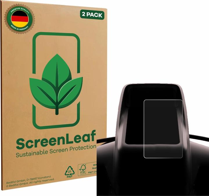 ScreenLeaf Schutzfolie nachhaltiger Displayschutz Display Schutz Folie Klar Transparent