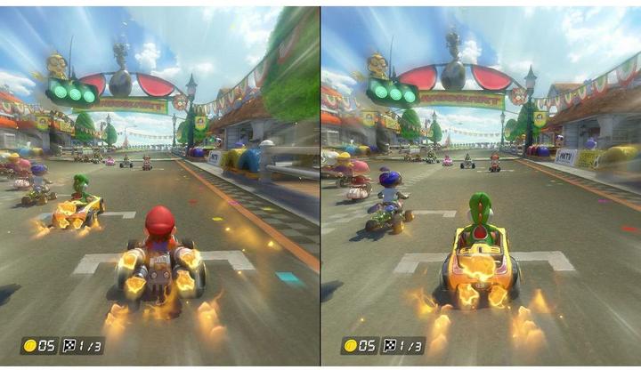 Actual product image Nintendo Mario Kart 8 Deluxe (Switch, DE)