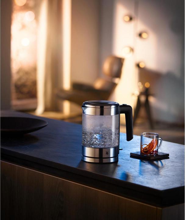 Image du produit WMF KITCHENminis Bouilloire de voyage / Bouilloire en verre petite 1l (1 l)