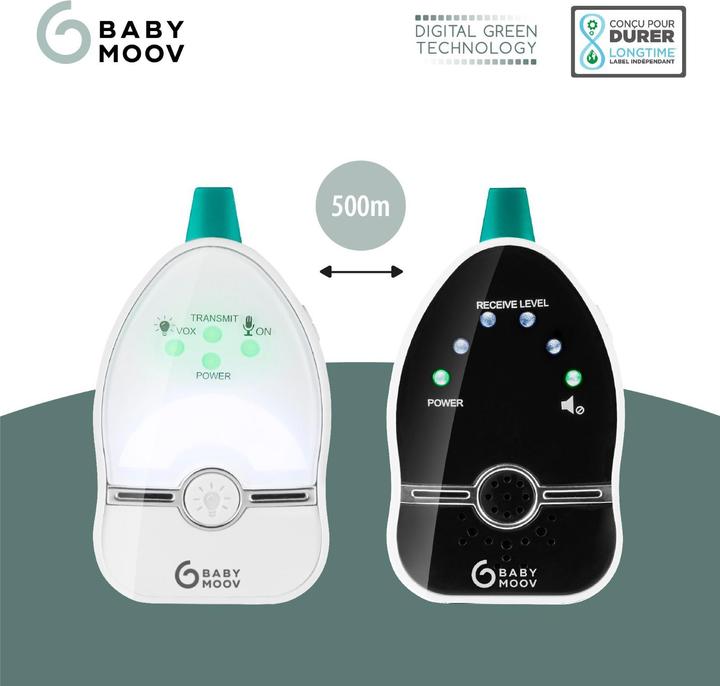 Actual product image Babymoov easy care (Baby Monitor Audio, 500 m)