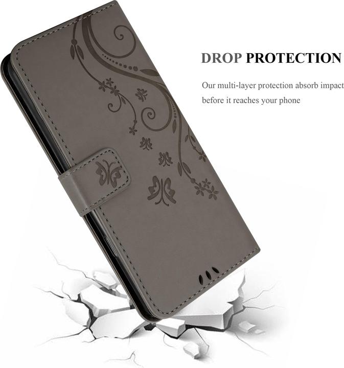 Actual product image Cadorabo Flower Book cover (Samsung Galaxy S21 Ultra)