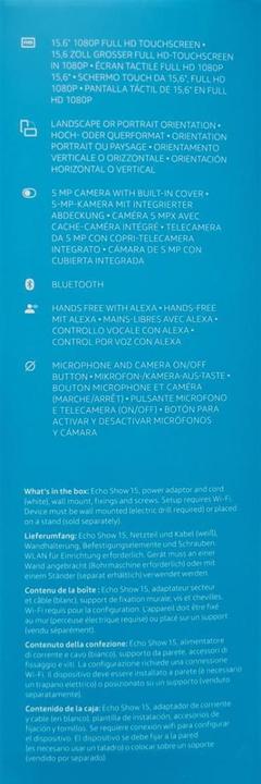 Image du produit Amazon Echo Show 15 (Amazon Alexa)