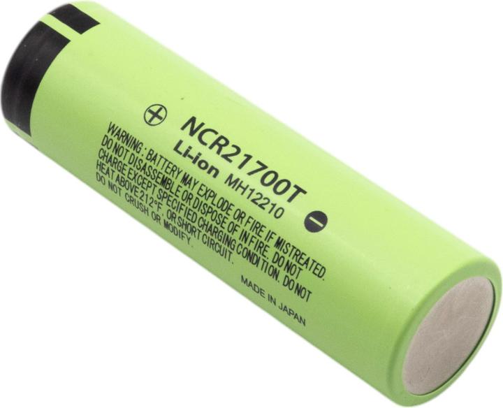 Immagine prodotto Purecrea Li-Ion Akku 3.7V 4800mAh NCR21700T mit Flachpol (1 pz., 21700, 4800 mAh)