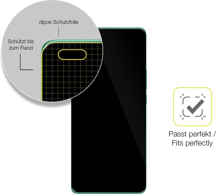 Actual product image Dipos 3D Full Cover Screen Protector (1 Piece, Huawei Nova 11 Pro)