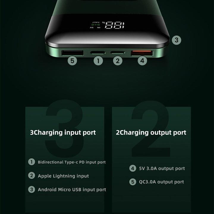 Actual product image Novidarte POWERBANK WIRELESS SPACE-X - 10'000 mAh (10000 mAh, 22.50 W)