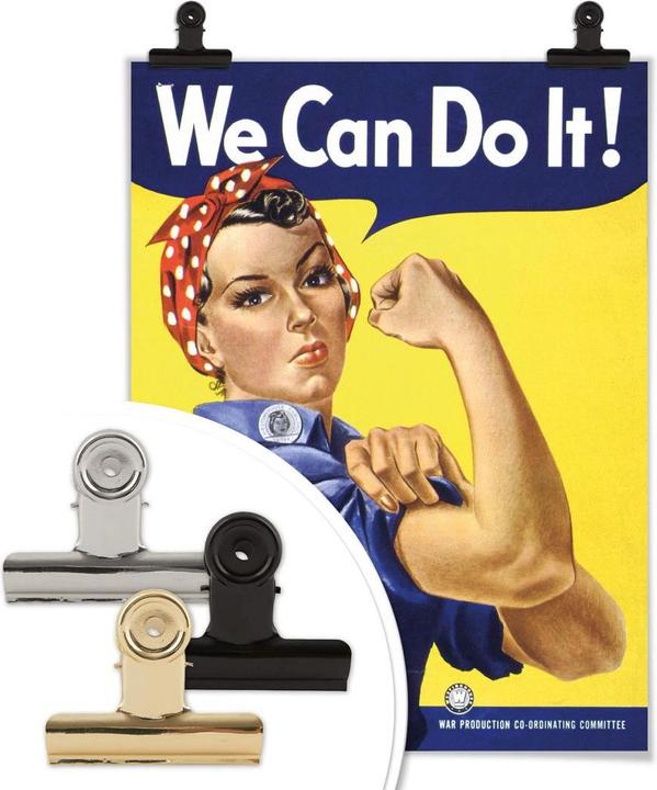 Produktbild Trenddeko Vintage We can do it (24 x 30 cm)