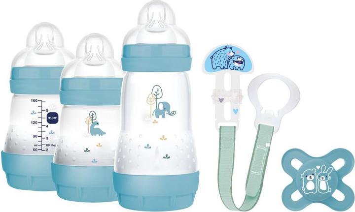 Produktbild MAM Welcome Set, 0+ M, blau (260 ml)
