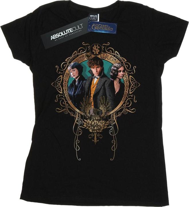 Immagine prodotto Fantastic Beasts Tina, Newt And Leta Maglietta Donna (L)