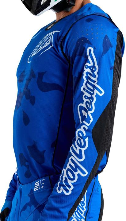 Produktbild Troy Lee Designs SE Pro Jersey, Blotted, bright blue, L (L)