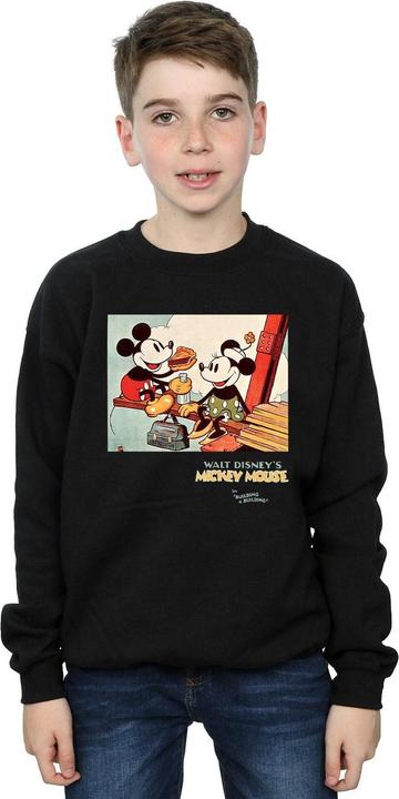 Produktbild Disney Mickey Mouse Building A Building Sweatshirt Jungen (152, 158)