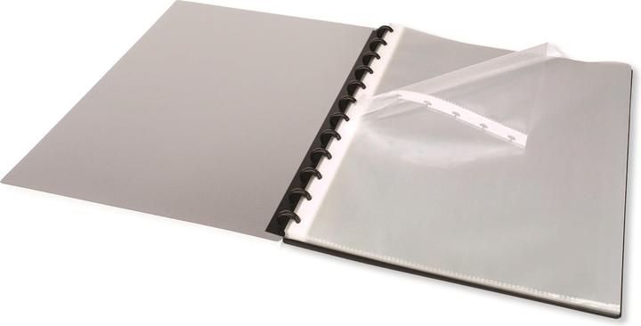 Actual product image Elba vario-zipp brochure sleeve manageMe!, DIN A4, grained PP 0.08 mm, open top, document-proof, for (A4, 1 x)