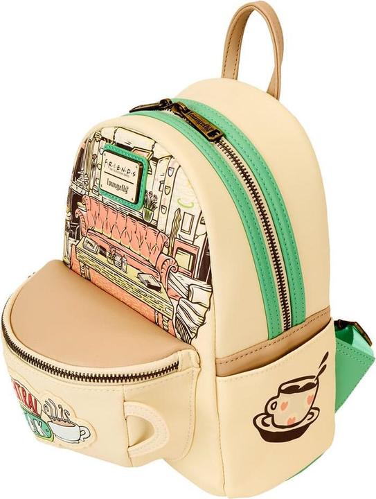 Actual product image Loungefly Friends by Mini Backpack Central Perk