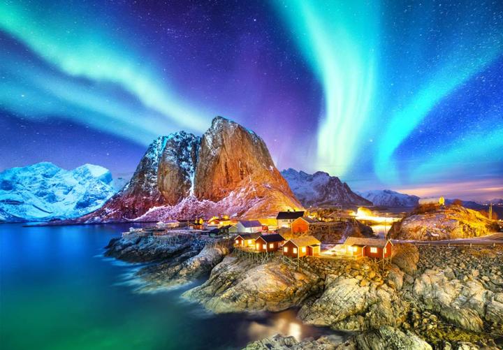 Immagine prodotto D-Toys Puzzle 1000 pieces - Aurora Borealis, Norway (1000 pezzi)