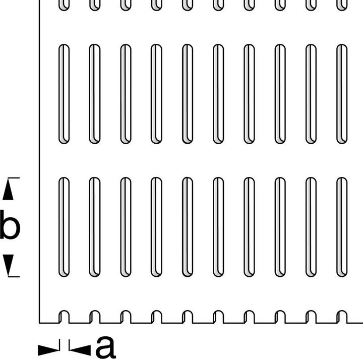 Produktbild Alfer Schlitzlochblech (1000 mm, 120 mm, 0.70 mm)