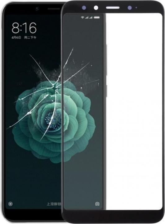 Actual product image Screenguard Xiaomi Mi A2 Full Screen Protective Glass Film 2.5D 9H (1 Piece, Mi A2)