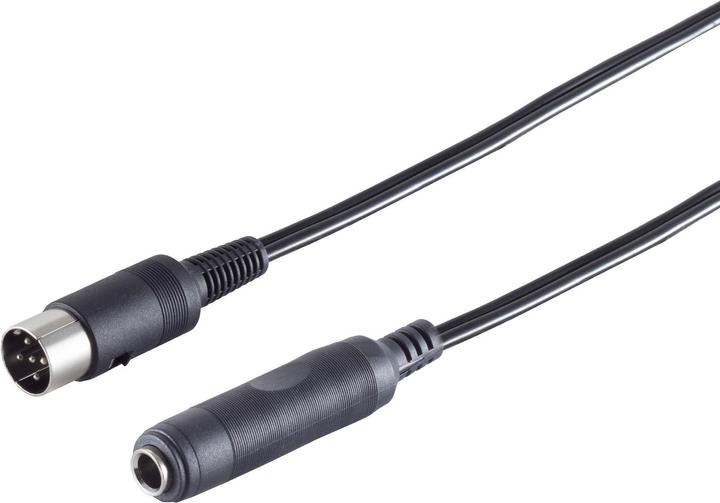 Produktbild Shiverpeaks S/CONN maximum connectivity Diodenkabel-DIN-Klinke-Würfelstecker 5-pol. auf Klinkenkupplung 3-pol. 6 (0.20 m)