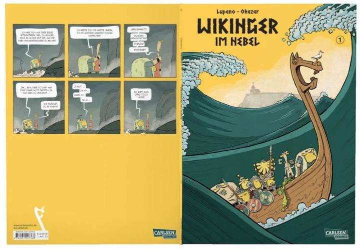 Immagine prodotto Wikinger im Nebel 1 (Tedesco, Wilfrid Lupano, Thomas Schöner, Ohazar, 2023)