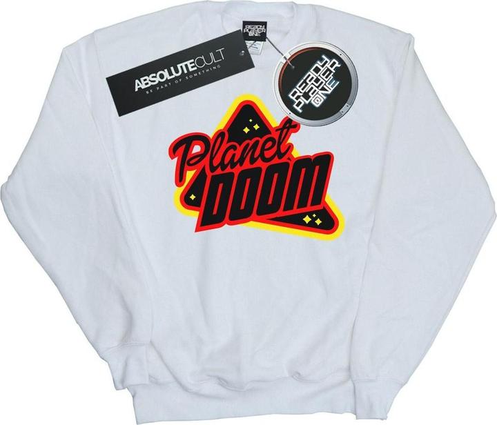 Ready Player One Planet Doom Logo Sweatshirt Jungen