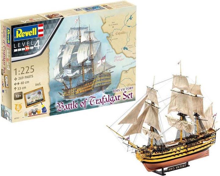 Actual product image Revell Battle of Trafalgar Gift Set