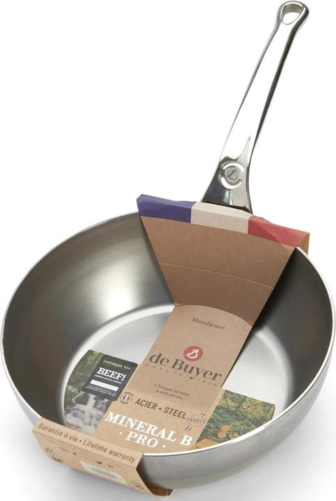 Actual product image de Buyer Mineral B Pro (28 cm, Frying pan, Iron)