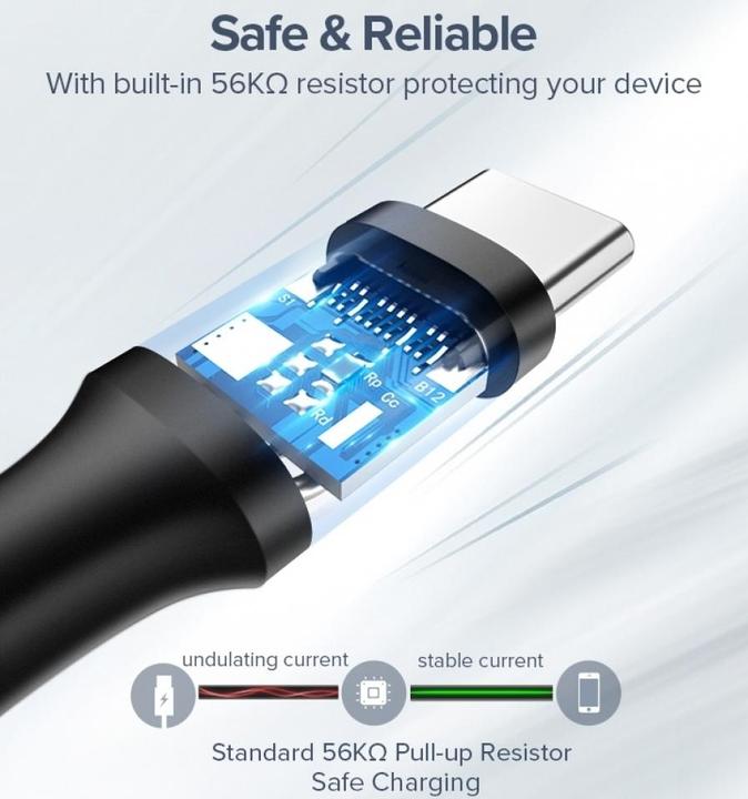 Image du produit Ugreen Câble USB-C vers USB-A 2.0 (1 m, USB 2.0)