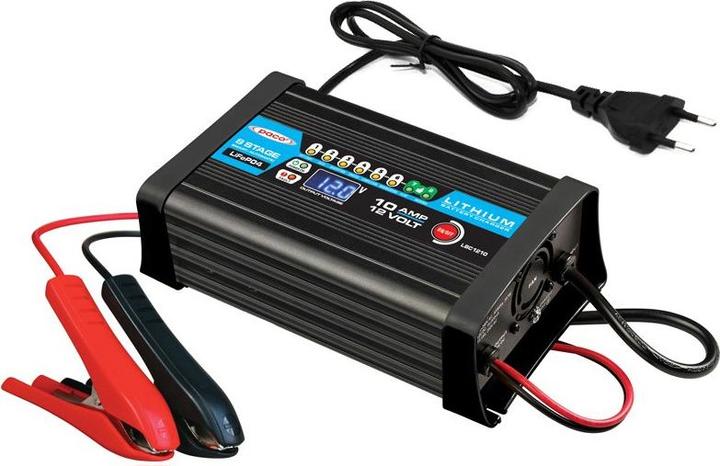 Immagine prodotto Paco LBC1210 10A/12V Caricabatterie LiFePO4 (12V, 10 A)