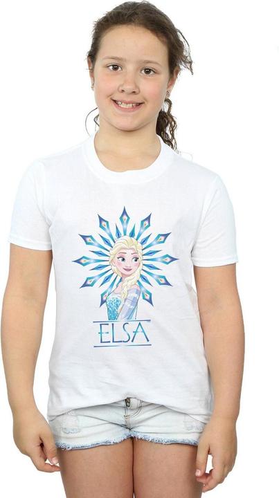 Immagine prodotto Disney Frozen Elsa Snowflake Maglietta Ragazze (116)
