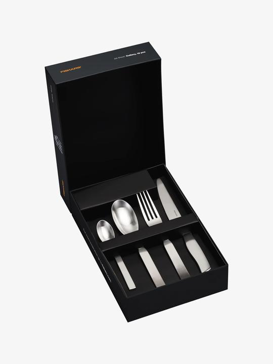 Actual product image Fiskars All Steel Cutlery set, 16 pieces (16 Piece, Cutlery set)
