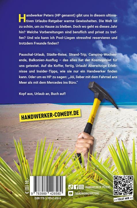 Immagine prodotto Peters:Achtung: Handwerker im Urlaub (Tedesco, Kai Kramosta, Artigiano Peters, 2024)