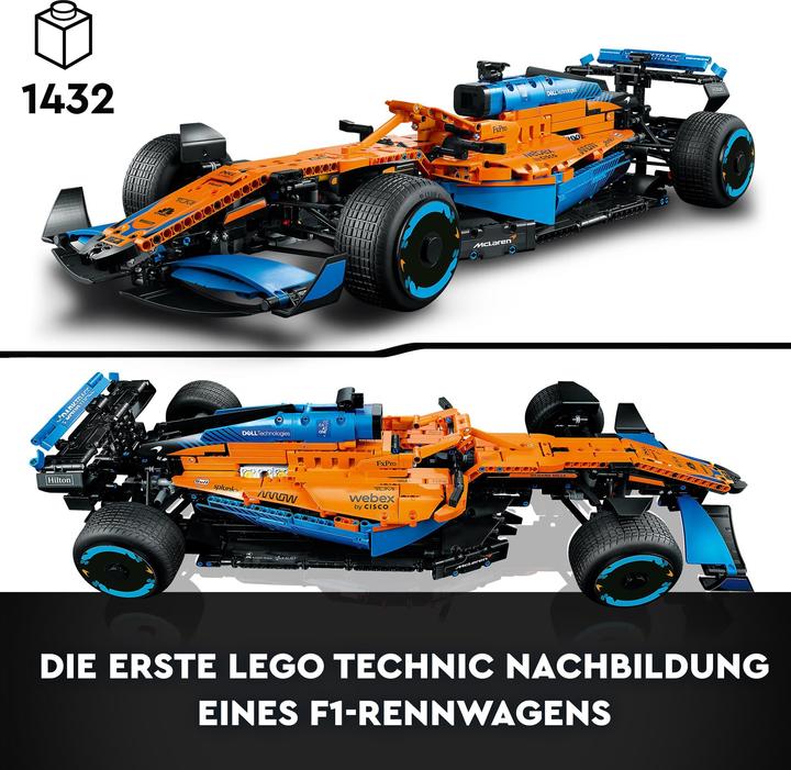 Produktbild LEGO McLaren Formel 1 Rennwagen (42141, LEGO Technic, LEGO Seltene Sets)