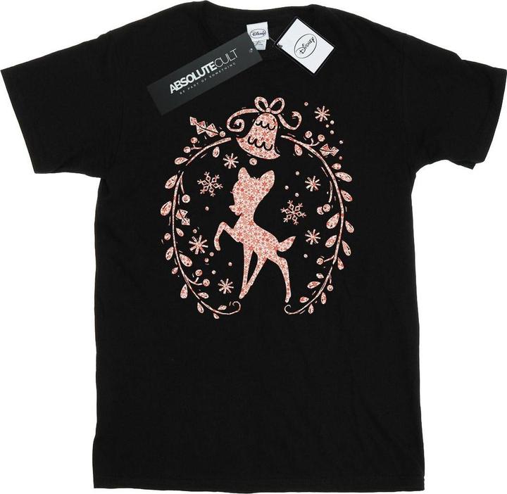 Disney Bambi Christmas Wreath TShirt (M)