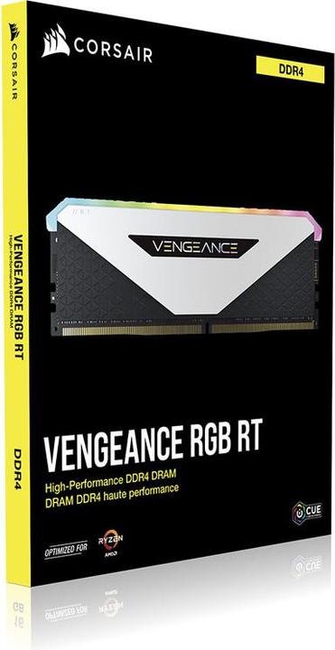 Image du produit Corsair Vengeance RGB RT (2 x 16GB, 3600 MHz, RAM DDR4, DIMM)