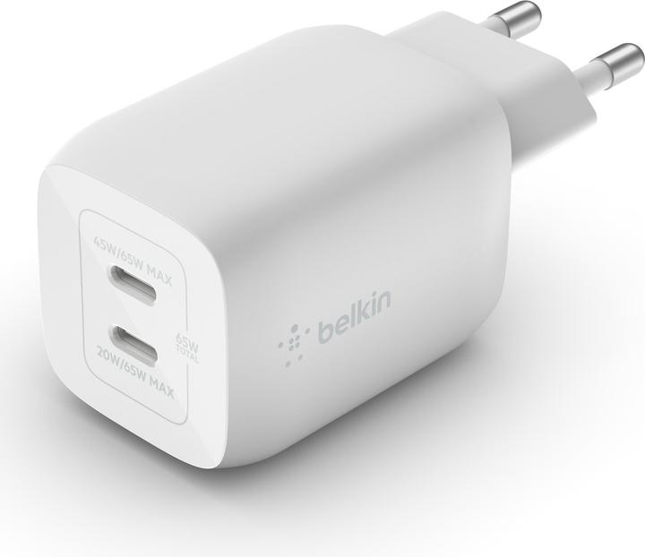 Produktbild Belkin Boost Charge Pro 2-Port GaN Charger (65 W)