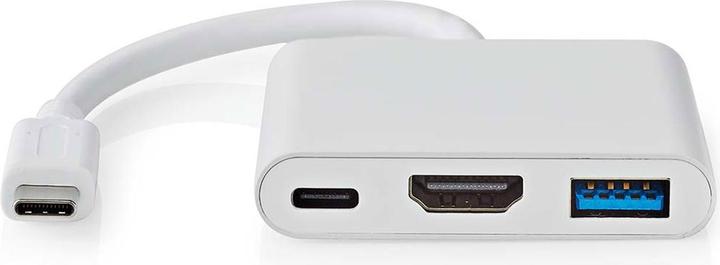 Image du produit Nedis Adaptateur USB multi-ports | USB 3.2 Gen 1 | USB-C™ mâle | Sortie HDMI™ / USB-A femelle / USB-C (USB-C, 3 Ports)