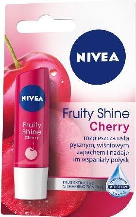 Actual product image NIVEA 24H - Mett-In Moisture Nourishing Cherry Shine Lipstick 4.8G (Cherry Shine)