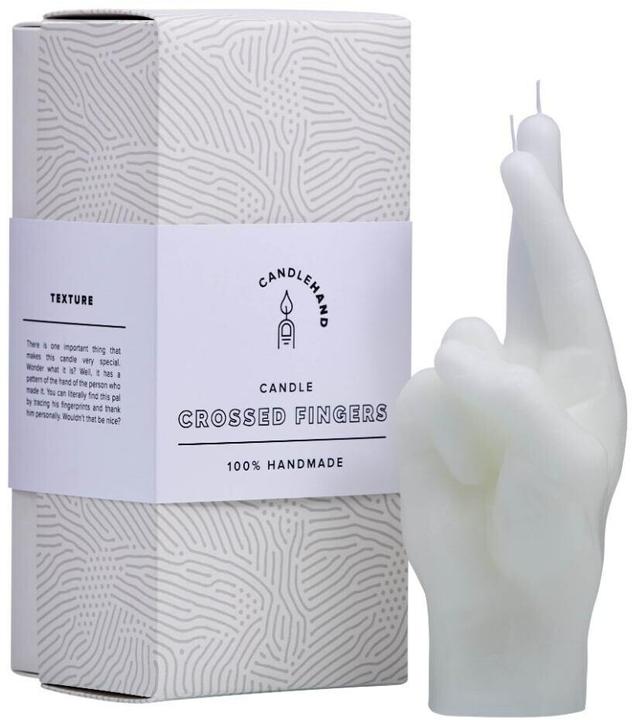 Produktbild Candle Hand Crossed Fingers (1 Stk.)