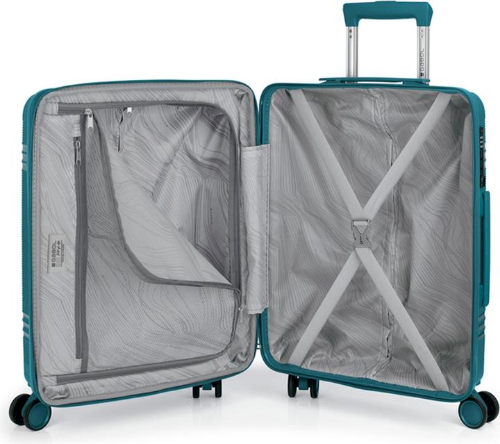 Produktbild Gabol Saori 4 Rollen Kofferset 3-teilig mit Dehnfalte (220 l, XL (ab 115l))