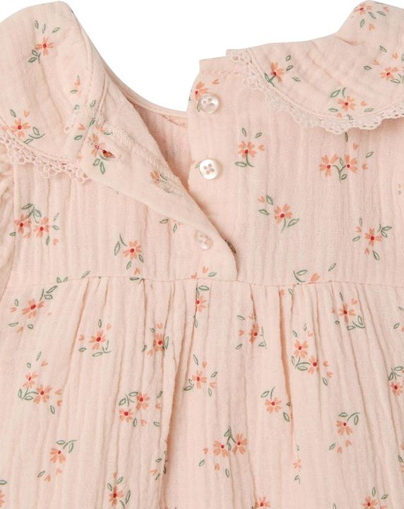 Produktbild Vertbaudet Mädchen Baby Kleid mit Bubikragen (86)