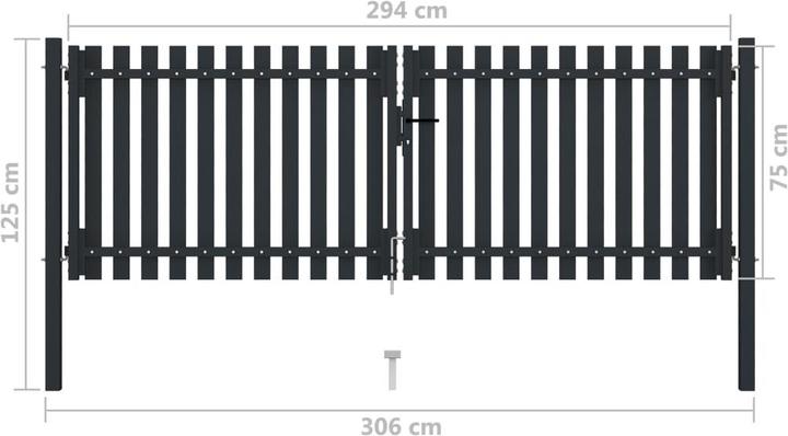 Immagine prodotto VidaXL Cancello di recinzione