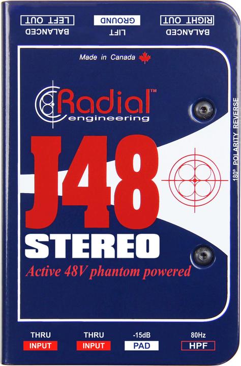 Immagine prodotto Radial J48 DI-box attiva stereo