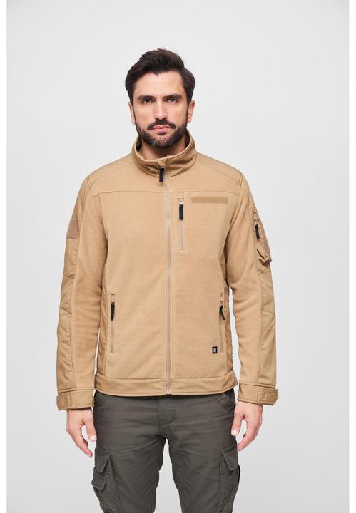 Actual product image Brandit Fleece ripstop outdoor jacket size 5XL colour camel (5XL)