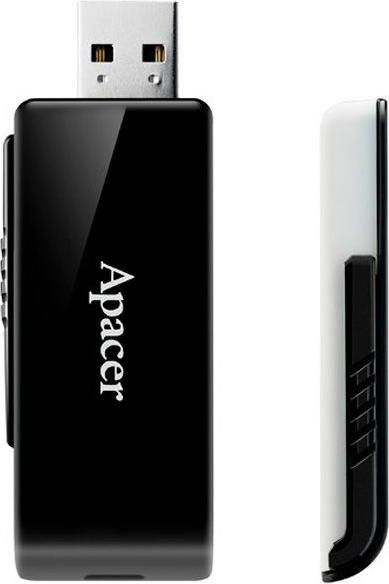 Apacer Pendrive AH350, 64 GB (AP64GAH350B-1) (64 GB, USB 3.2)