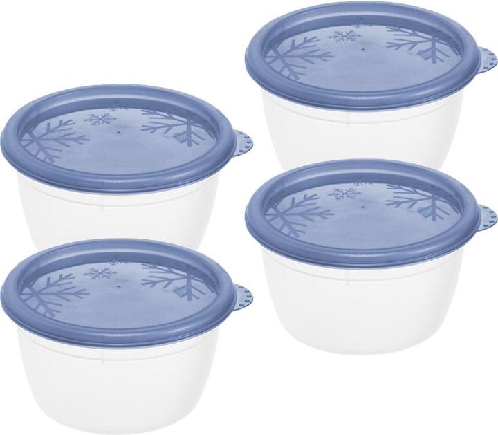Produktbild Rotho 4er Set Kühlschrankdosen 0,15 l RONDO (0.15 l)
